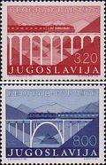 Югославия  1976 «Открытие железной дороги Белград - Бар»