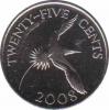 Бермудские острова  25 центов 2008 [KM# 110] 