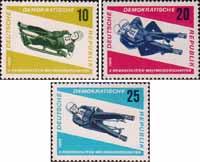 ГДР  1966 «X чемпионат мира по скоростному спуску на спортивных санях»