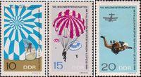 ГДР  1966 «VIII чемпионат мира по парашютному спорту в Лейпциге»