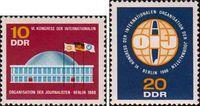 ГДР  1966 «VI конгресс Международной организации журналистов в Берлине»