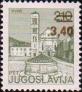 Югославия  1978 «Стандартный выпуск. Надпечатка нового номинала»