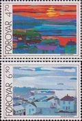 Фарерские острова  1987 «Виды Торсхавна»