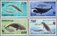 Фарерские острова  1990 «Всемирная охрана природы: Киты в Северной Атлантике»