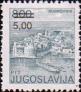 Югославия  1986 «Стандартный выпуск. Достопримечательности»