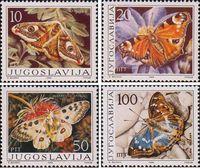 Югославия  1986 «Фауна. Бабочки»