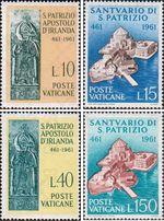 Ватикан  1961 «1500-летие со дня смерти святого Патрика»