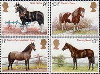Великобритания  1978 «Британские лошади»