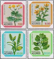 Азорские острова  1981 «Стандартный выпуск. Цветы»