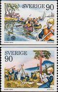 Швеция  1975 «14-е Всемирное скаутское Джамбори. Лиллехаммер, Норвегия»