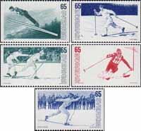 Швеция  1974 «Лыжный спорт»