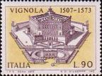 Италия  1973 «Архитектура. 400-летие со дня смерти Джакомо да Виньолы»