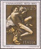 Италия  1973 «400-летие со дня рождения Караваджо»