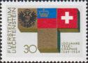 Лихтенштейн  1969 «100-летие телеграфной службы в Лихтенштейне»