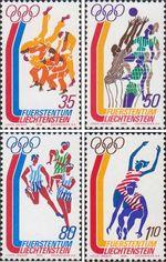 Лихтенштейн  1976 «XXI летние Олимпийские игры в Монреале, Канада. 1976»