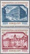Лихтенштейн  1978 «Европа. Архитектурные памятники»