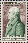 Франция  1954 «День почтовой марки»