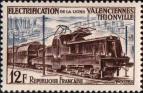 Франция  1955 «Электрификация железнодорожной линии Валансьен - Тьонвиль»