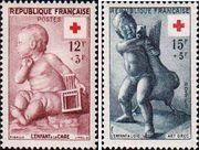 Франция  1955 «Красный Крест»