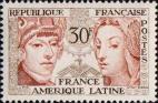 Франция  1956 «Франко-Южноамериканская дружба»