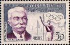 Франция  1956 «60-летие возрождения Олимпийских игр»
