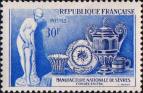 Франция  1957 «200-летие Севрской фарфоровой мануфактуры»