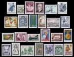 Годовой набор почтовых марок Австрии 1967 года (25 марок)