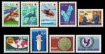 Годовой набор почтовых марок Финляндии 1966 года (9 марок)