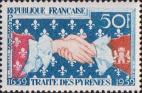 Франция  1959 «300-летие Пиренейского мира»