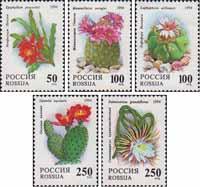 Россия  1994 «Комнатные растения. Кактусы»
