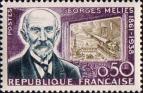 Франция  1961 «100-летие со дня рождения Жоржа Мельеса»
