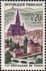Франция  1961 «800-летие города Танн»