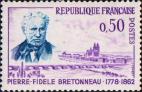 Франция  1962 «100-летие со дня смерти Пьера Фиделя Бретонно»