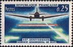 Франция  1964 «25-летие ночной авиапочты»