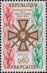 Франция  1965 «50-летие награды Военный крест»