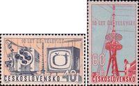 Чехословакия  1963 «10-летие чехословацкого телевидения»