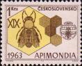 Чехословакия  1963 «XIX Международный конгресс пчеловодов «Apimondia. 1963». Прага»
