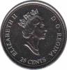  Канада  25 центов 1999.05.03 [KM# 346] Май - Торговцы. 