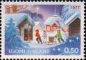 Финляндия  1977 «Рождество.»