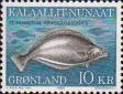 Гренландия  1985 «.Стандартный выпуск. Морские животные»