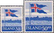 Исландия  1958 «40-летие государственного флага»